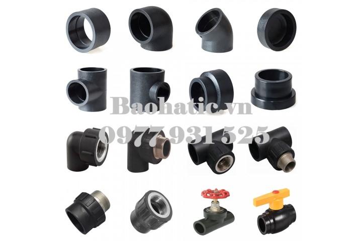 Phụ Kiện HDPE (Hàn Đối Đầu – Hàn Nối Trong – Nối Nhanh Vặn Ren)